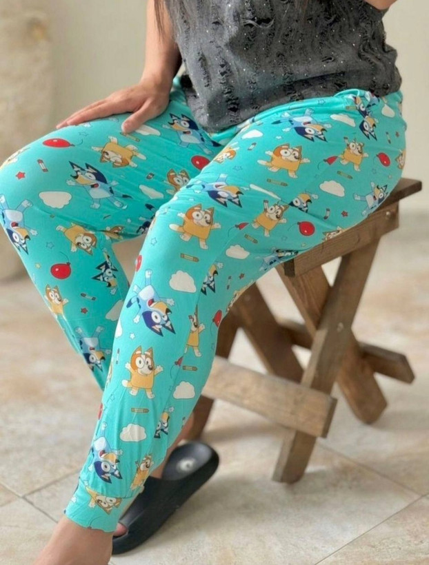 شلوار پنبه گیاهی لیدی